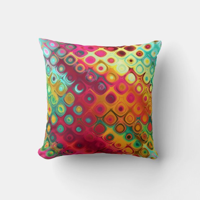 sixties psychodelic cushion (Front)