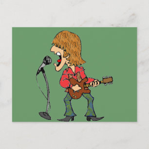 Sixties Rocker Postcard