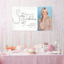 Sixty and Fabulous Photo 60th Birthday Party