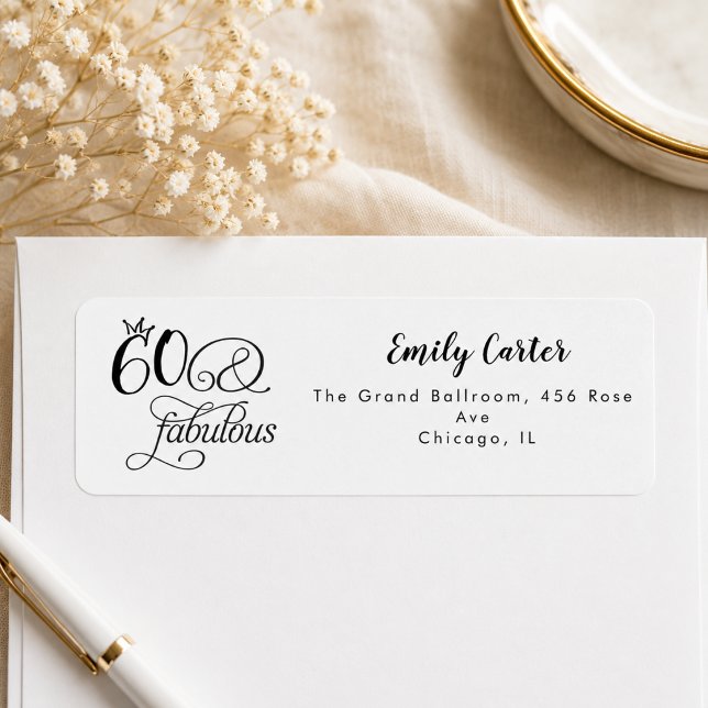 Sixty and Fabulous Script 60th Birthday Party (Creator Uploaded)