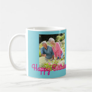Sixty & Fantastic 60th Birthday Party Photo Gift Coffee Mug