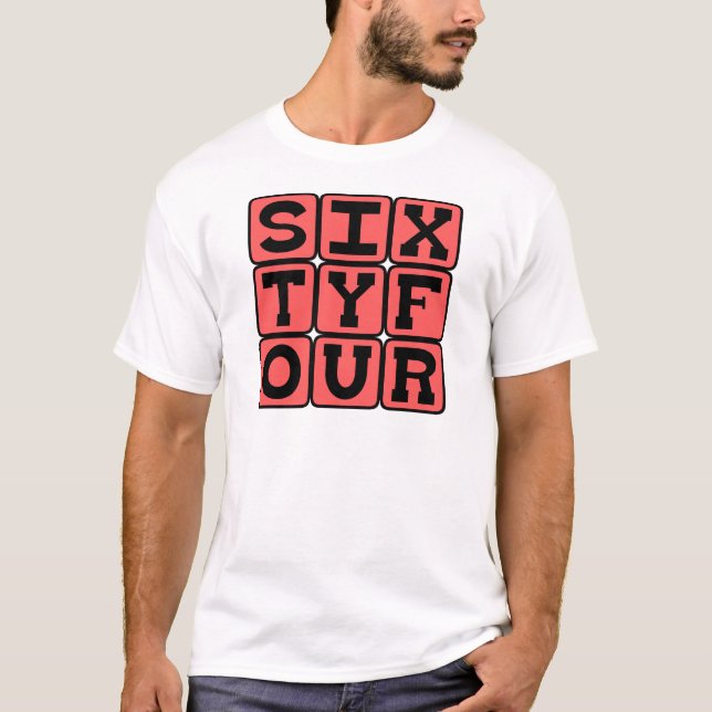 Sixty Four, Number 64 T-Shirt (Front)