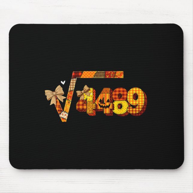 Sixty Seven 67 Meme Square Root 4489 Slang Math Te Mouse Mat (Front)