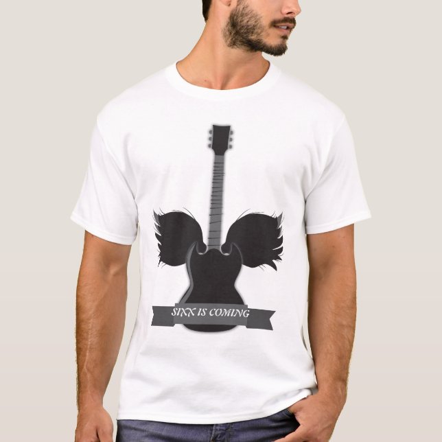 Sixx Guitar t-shirt (Front)