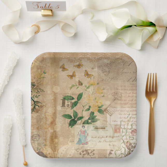 Size: 9" Paper Plates (Wedding)