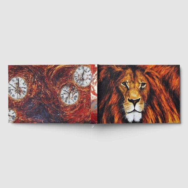 Size: 9" x 6", NullValue, Paper: Blank White 70 lb Guest Book (Full)