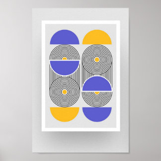 Size A4 Bauhaus Art Poster 10.2