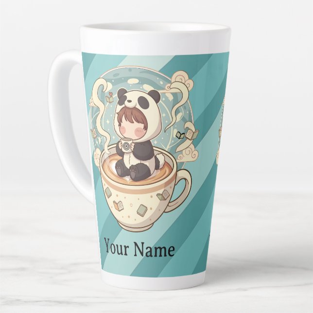 Size Cosy Panda 17oz Mug (Left Angle)