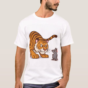 "Size Doesn’t Scare Me – Mouse vs Tiger Showdown"