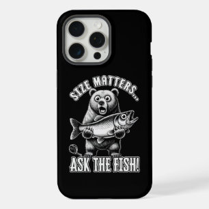 Size matters ask the fish iPhone 15 Pro Max Case
