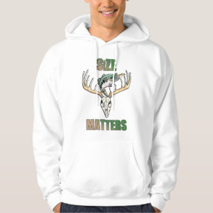 Size Matters Hunting and Fishing Hoodie