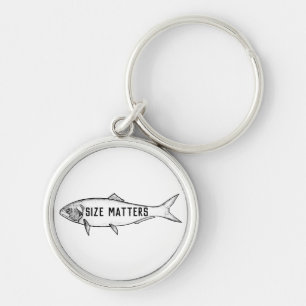 Size Matters Key Ring