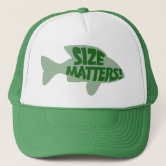 Size Matters! Funny Fishing Design Trucker Hat