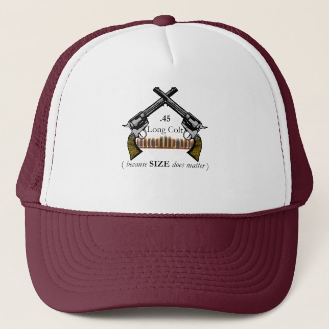 SIZE Matters! Trucker Hat (Front)