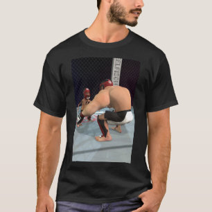 Size of the Fight in the Dog T-Shirt