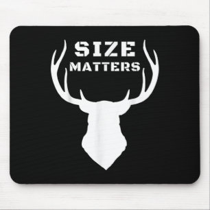 Size S Funny Deer Hunting Mouse Mat