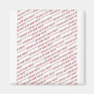 Size Specific 8x10 Photo Template Magnet