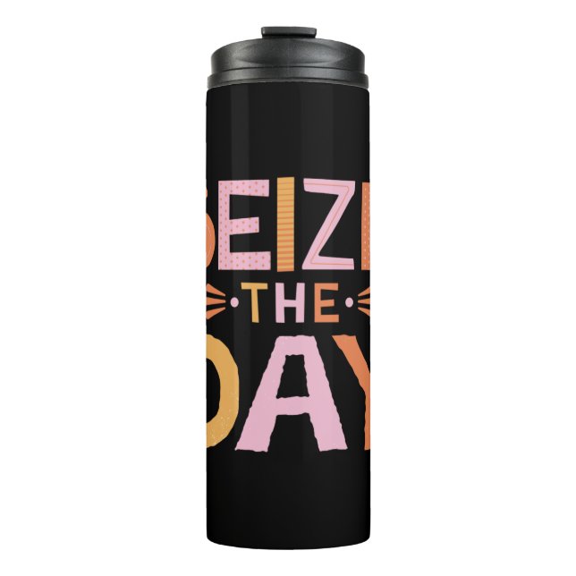 Size The Day Thermal Tumbler (Front)