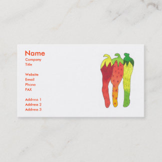 Sizzle Business Card Template