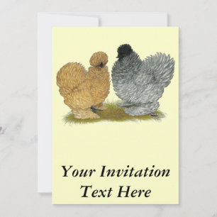 Sizzle Chickens Invitation