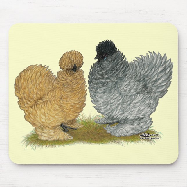 Sizzle Chickens Mouse Mat (Front)