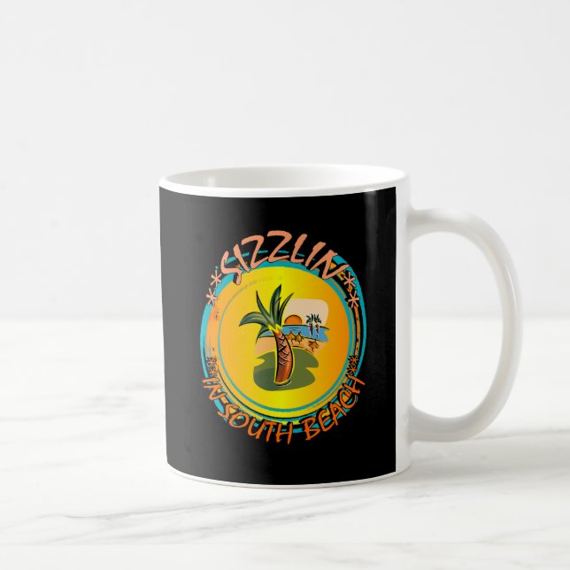 Sizzlin in South Beach Coffee Mug (Right)