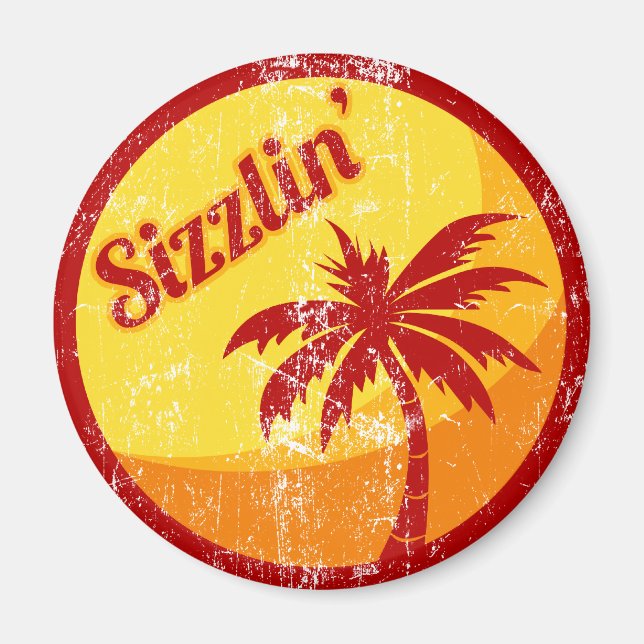 Sizzlin' Magnet (Front)