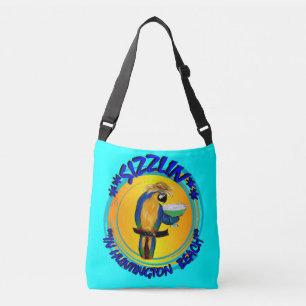 SIZZLIN PARROTS CROSSBODY BAG
