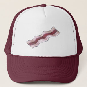 Sizzlin' Sizzling Bacon Strips Rashers Breakfast  Trucker Hat