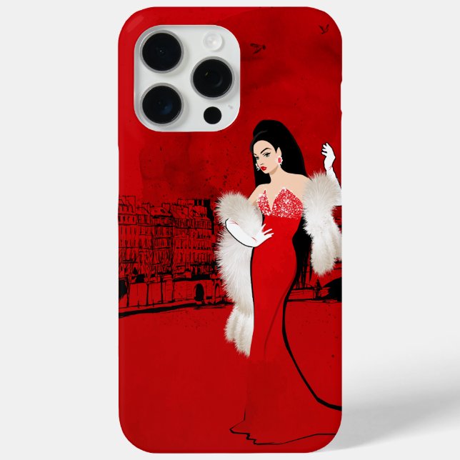 Sizzling in Paris Case-Mate iPhone Case (Back)