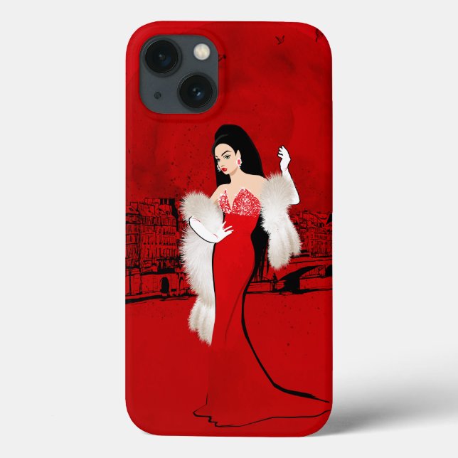 Sizzling in Paris Case-Mate iPhone Case (Back)