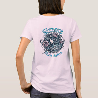 Sizzors Hair Salon Logo T-Shirt