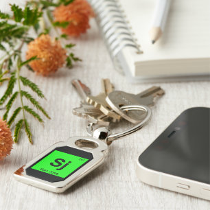 Sj - San Jose City Chemistry Periodic Table Symbol Key Ring