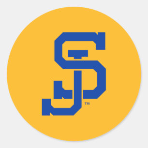 SJ Spartans Classic Round Sticker