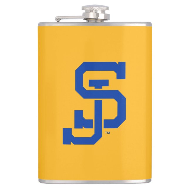 SJ Spartans Hip Flask (Front)