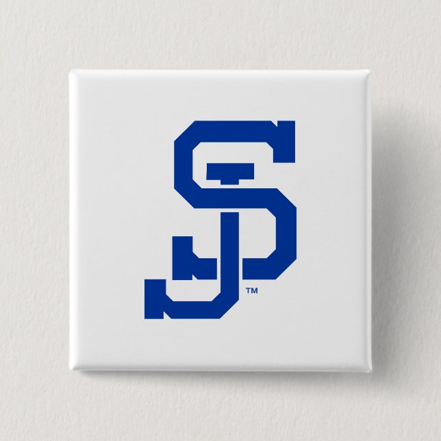 SJ Spartans logo 15 Cm Square Badge (Front)