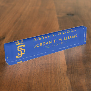 SJ Spartans Nameplate