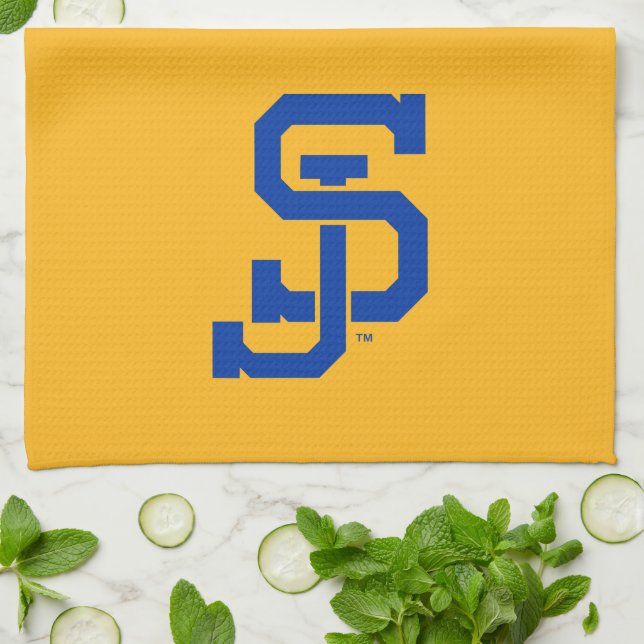 SJ Spartans Tea Towel (Folded)