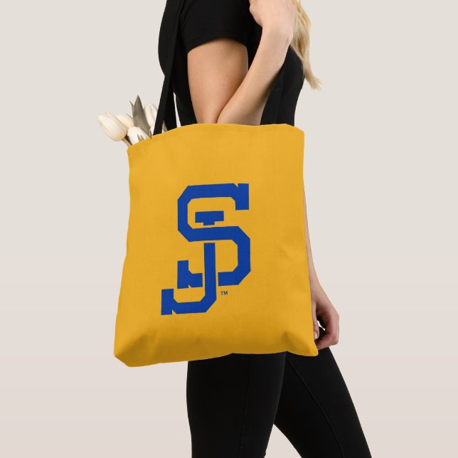 SJ Spartans Tote Bag (Close Up)