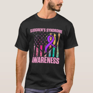 Sjogren s Syndrome Survivor Learn Warrior T-Shirt