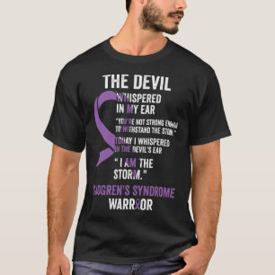 Sjogrens Syndrome Awareness Ribbon Down Syndrome A T-Shirt