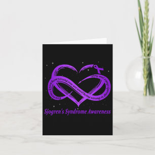 Sjogren's Syndrome Warrior Down Syndrome Awareness Card