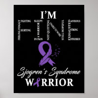Sjogren's Syndrome Warrior I'm Fine Down Syndrome