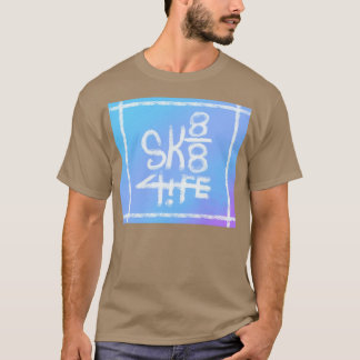 Sk8 4 life Long T-Shirt