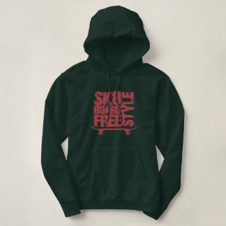 Sk8 Board Life Graphic | Skateboarding Art Hoodie