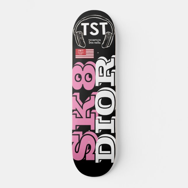 SK8 DIOR Skateboard (Front)