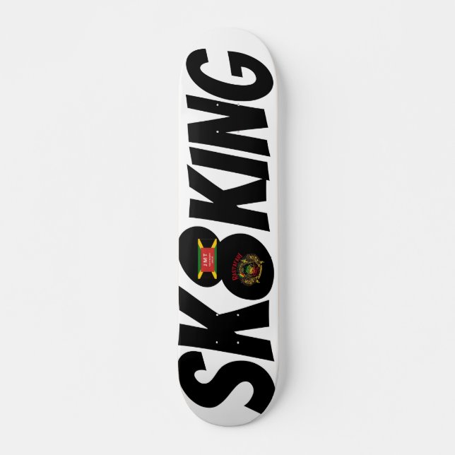 SK8 KING OFFICIAL 7 3/4" Skateboard Deck (Front)