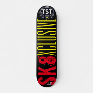 SK8 XCLUSIVE  7 3/4" Skateboard Deck