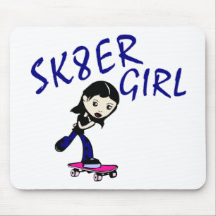 sk8er girl mouse mat