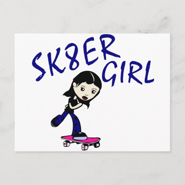 sk8er girl postcard (Front)
